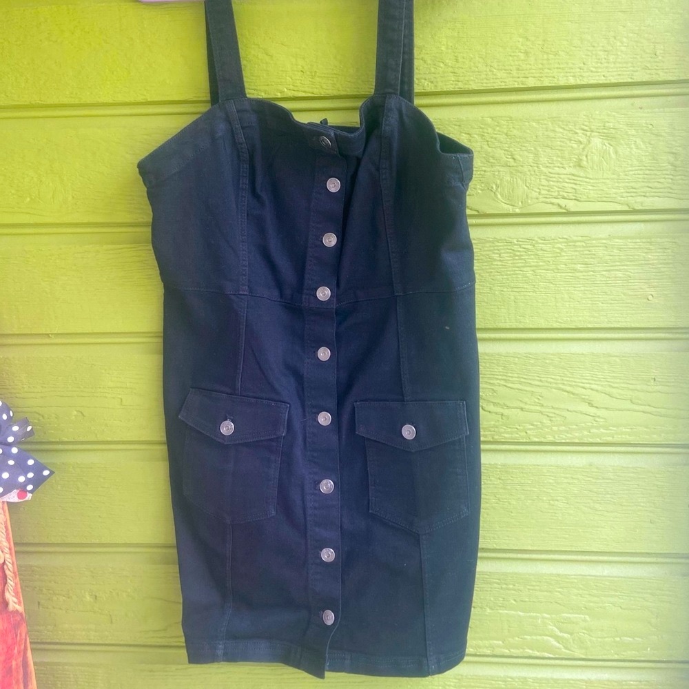 H&M button up dress